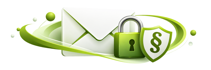 Correo empresarial seguro con archivo profesional